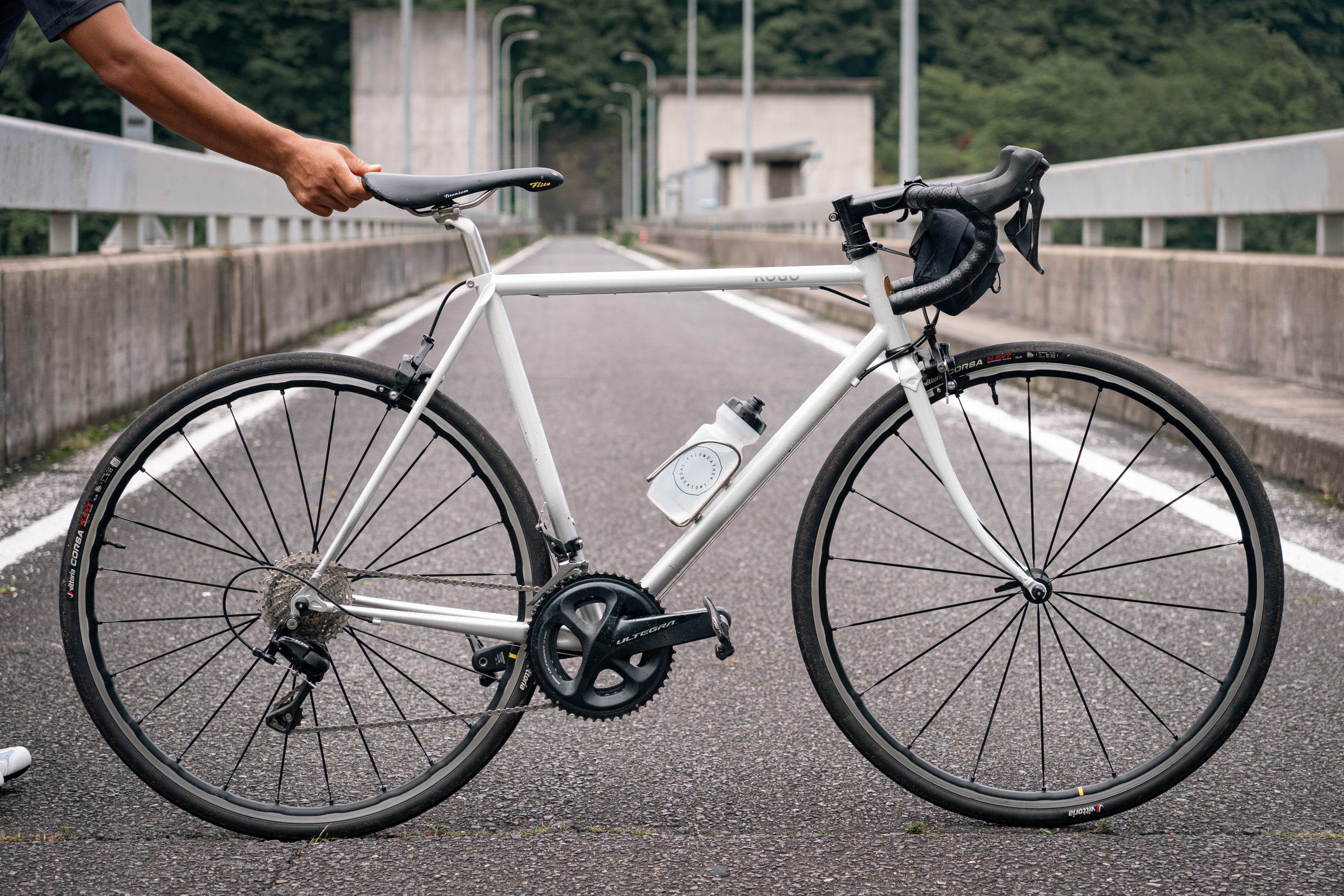 ハンドメイドでフルクロモリのロードバイク「KOGO」完成です