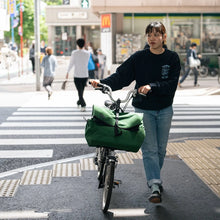 画像をギャラリービューアに読み込む, FAIRWEATHER brompton bag (cordura) (フレームあり) フェアウェザー ブロンプトンバッグ フロントバッグ