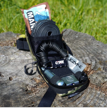Load image into Gallery viewer, tade qui / 2 hour tripper / Dyneema Composite Fabric 5.0oz Hybrid / Black