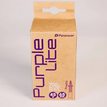 画像をギャラリービューアに読み込む, Panaracer PURPLE LITE TPUチューブ パープルライト グラベルタイヤ用サイズ700×32~47C対応 45g パナレーサー