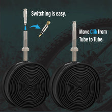 画像をギャラリービューアに読み込む, CLIK Tubeless Valves & Pump Head Kit (Premium Edition)