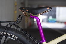 Load image into Gallery viewer, PAUL TALL AND HANDSOME SEATPOST 27.2mm Purple ポール シートポスト