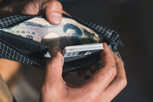 画像をギャラリービューアに読み込む, tade qui / riders wallet / CORDURA x SPECTRA 210D / Black