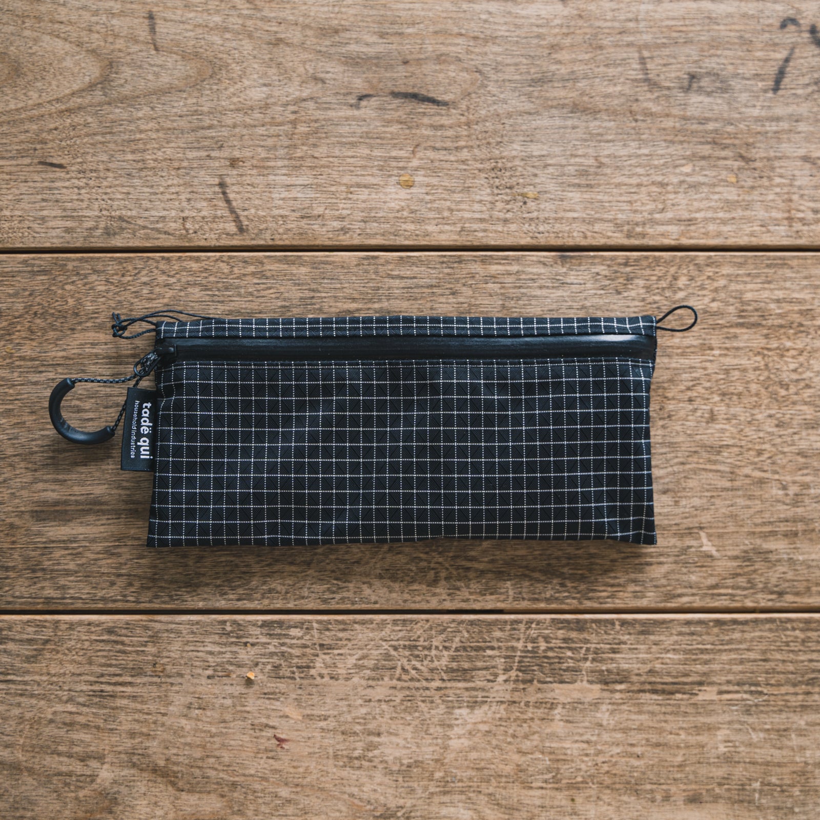 【美品】tade:qui ライダースウォレット ダイニーマ製／防水／超軽量 tade qui / riders wallet / Dyneema Composite Fabric 2.9oz