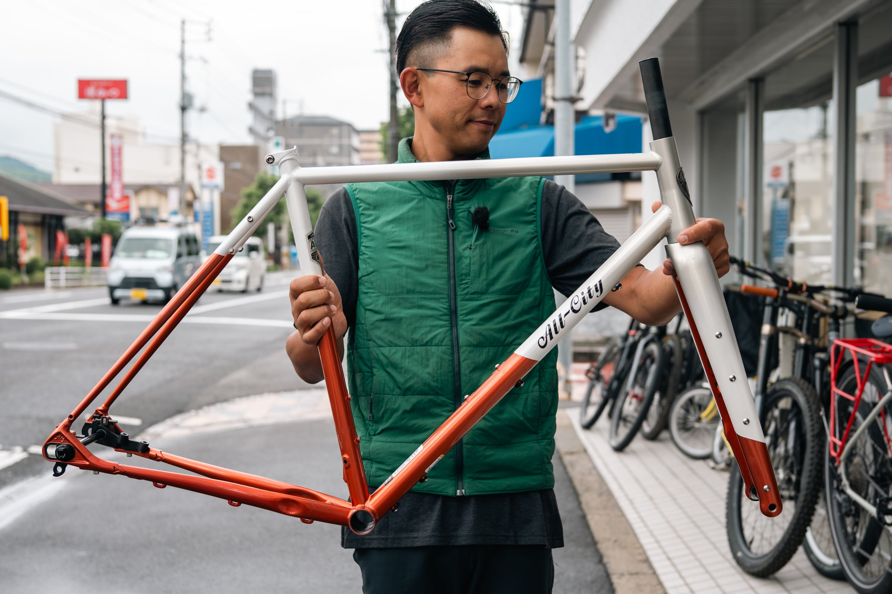 中古】ALL-CITY COSMIC STALLION フレームセット 55 Toasted