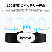 画像をギャラリービューアに読み込む, iGPSPORT HR40 心拍数モニターチェストストラップ