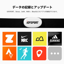画像をギャラリービューアに読み込む, iGPSPORT HR40 心拍数モニターチェストストラップ
