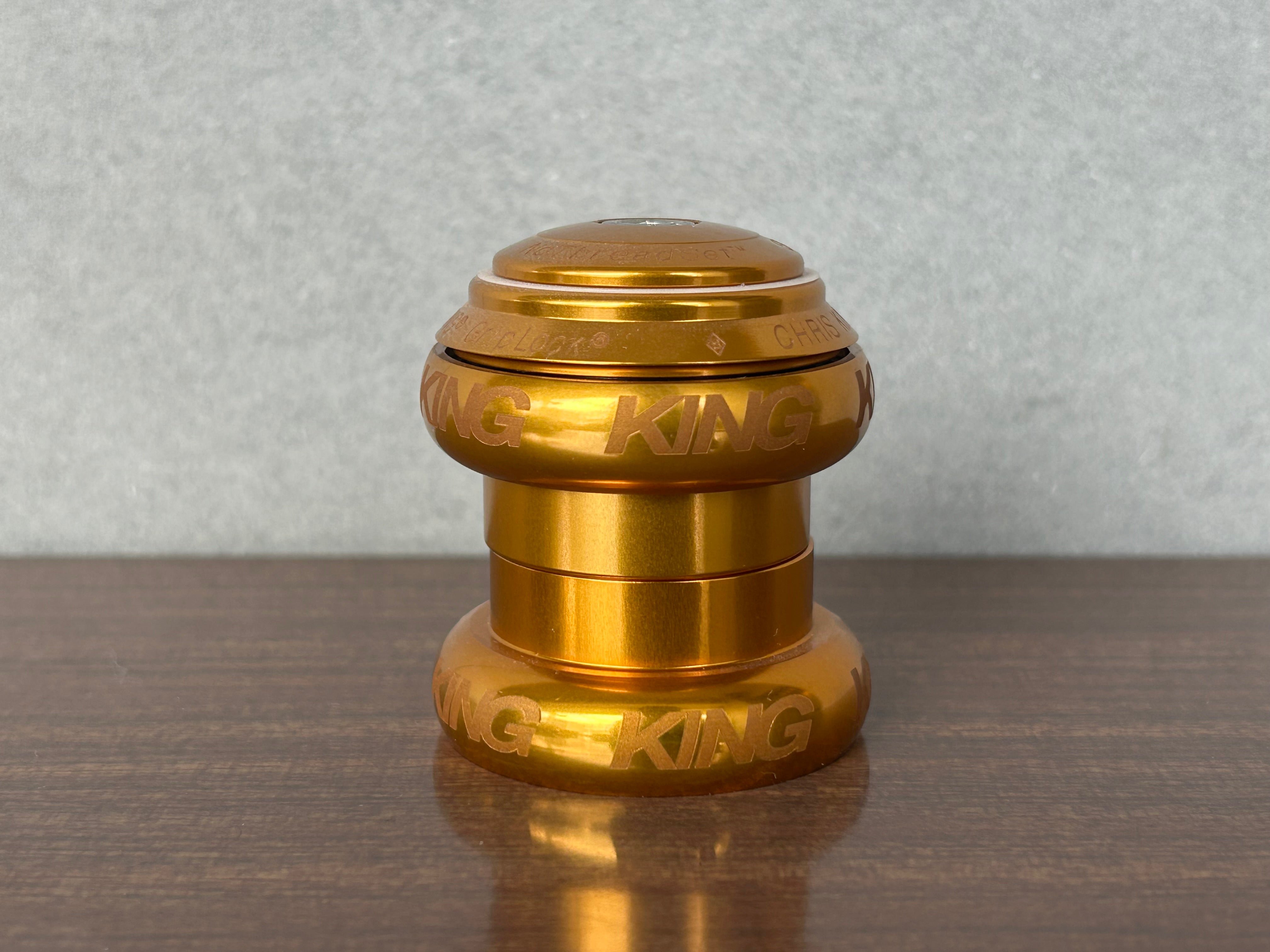 Chris King NoThreadSet Gold Sotto Voce ヘッドセット 生産終了品