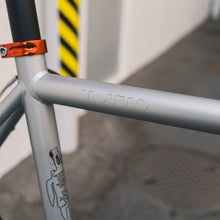 画像をギャラリービューアに読み込む, CINELLI Tutto Plus silver bootleg 完成車 シングルスピード チネリ