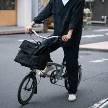 画像をギャラリービューアに読み込む, FAIRWEATHER brompton bag (waxed canvas) 5色 フェアウェザー ブロンプトン