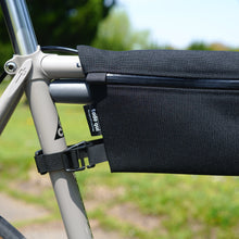 画像をギャラリービューアに読み込む, tade qui / Blanket / Frame bag / CORDURA 1000D MIL-SPEC / Black