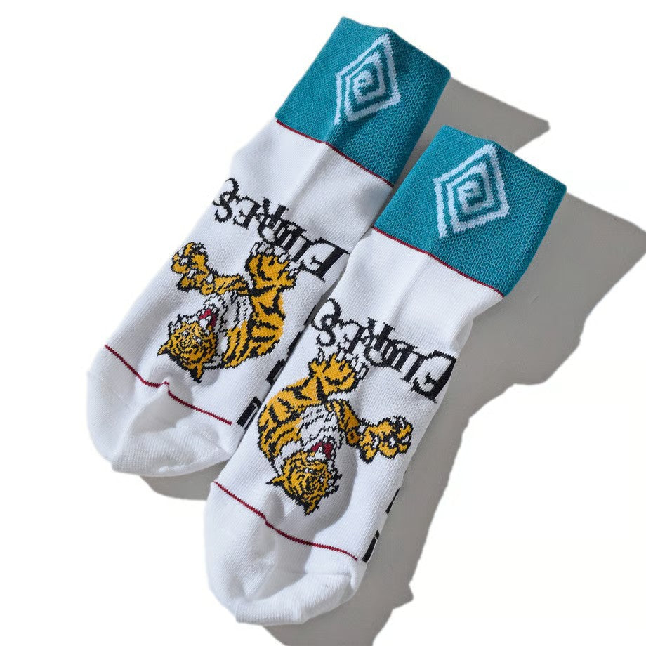 【新品・未使用】eldoreso エルドレッソ ランニングソックス 靴下 ELDORESO Tiger Socks ランニングソックス – Grumpy Bike Shop