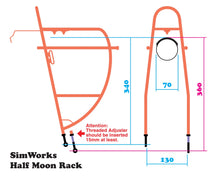 Load image into Gallery viewer, SIMWORKS Half Moon Rack シムワークス