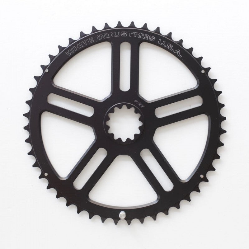 White Industries Square Taper Drivetrain VBC アウターチェーンリング (44-52T) Black  ホワイトインダストリーズ