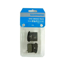 Load image into Gallery viewer, 【即納可】SHIMANO シマノ レジンパッド(F01A)フィン付 & 押えバネ(割りピン付) ディスクブレーキ 自転車 マウンテンバイク MTB
