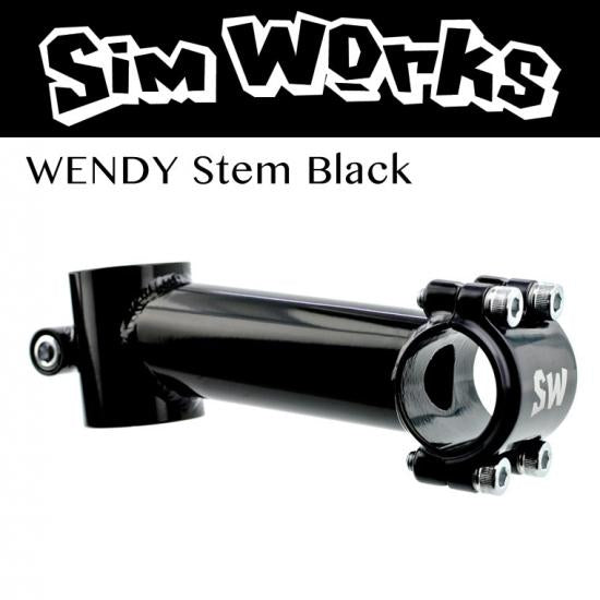 Sim Works WENDY Stem ブラック シムワークス – Grumpy Bike Shop