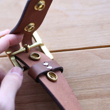 Load image into Gallery viewer, TANNER GOODS レザーベルト ベジタブルタンレザー スタンダードベルト  タナーグッズ