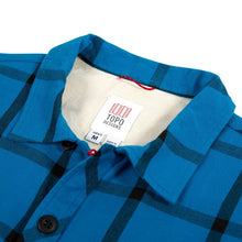 Load image into Gallery viewer, 【40%off】TOPO DESIGNS FIELD SHIRT PLAID BLUE フィールドシャツ トポデザイン