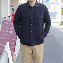 画像をギャラリービューアに読み込む, 【40%off】TOPO DESIGNS WOOL SHIRT NAVY カジュアル ウール シャツ トポデザイン