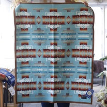 Load image into Gallery viewer, チーフジョセフクリフブランケット アクア PENDLETON ペンドルトン ZD632 51128