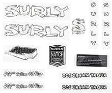 画像をギャラリービューアに読み込む, Surly frame decal