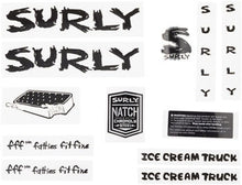 画像をギャラリービューアに読み込む, Surly frame decal
