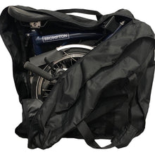 Load image into Gallery viewer, BROMPTON かるがーる600D 輪行バッグ 輪行袋 専用 ブロンプトン 折り畳み自転車 電車 バス フェリー 新幹線 旅行 レジャー