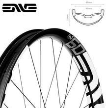 Load image into Gallery viewer, ENVE M60 前後ホイールセット 27.5+ 28H