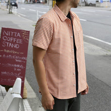 画像をギャラリービューアに読み込む, 【50%off】narifuri メッシュインナーギンガム半袖シャツ NF4018 ナリフリ カジュアルサイクリスト 街乗り コミューター クロスバイク コーヒーライド
