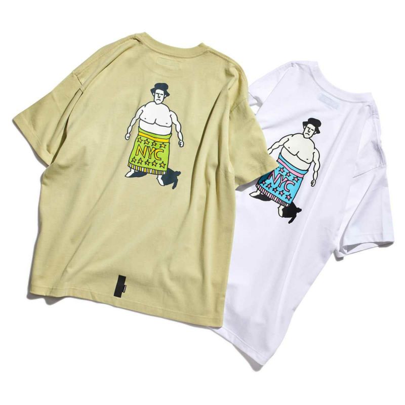 50%off】ChariCo × CONNIE SUMO PKT TEE Tシャツ チャリアンドコー – Grumpy Bike Shop