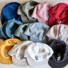 Load image into Gallery viewer, grumpyオリジナル リネンサイクルキャップ