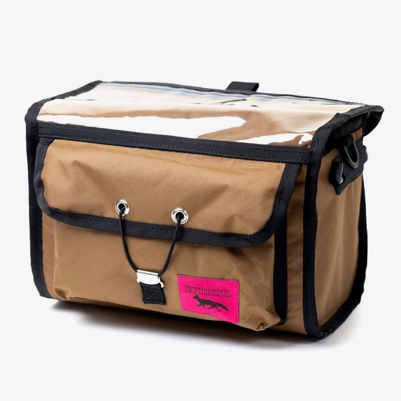 SWIFT INDUSTRIES paloma handlebar bag[ecopak/coyote] – Grumpy Bike Shop