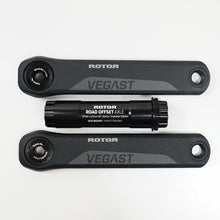 Load image into Gallery viewer, VEGAST  for ROAD MODEL 170mm ベガス CRANK+AXLE SET  ROAD OFFSET+2.5mmクランク アスクルセット ROTOR ローター