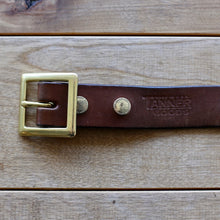 Load image into Gallery viewer, TANNER GOODS レザーベルト ベジタブルタンレザー スタンダードベルト  タナーグッズ