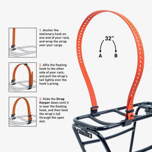 画像をギャラリービューアに読み込む, VOILE rack strap (orange)