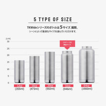 Load image into Gallery viewer, KLEAN KANTEEN クリーンカンティーン TKワイド ループキャップ 32oz 946ml キャンプツーリング 自転車 水筒 保冷保温 大容量 ボトル