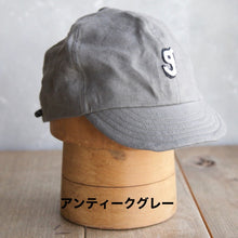 Load image into Gallery viewer, grumpyオリジナル リネンサイクルキャップ