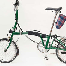 画像をギャラリービューアに読み込む, rinproject BPキャリーハンドル ブロンプトン用 持ち手 トップチューブカバー ショルダーベルト付