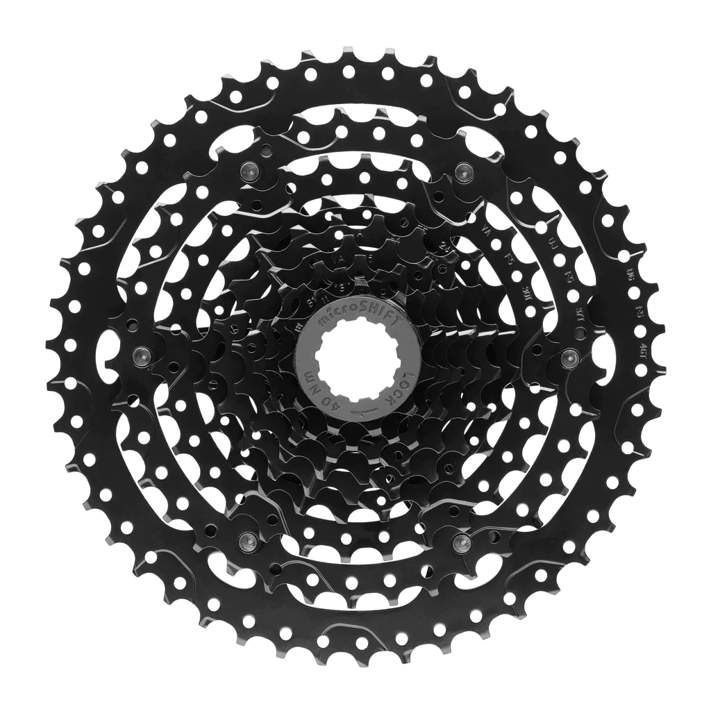 Microshift Advent H-Series 9 Speed Cassette CS-H093 11-46 マイクロシフト 9速用カ –  Grumpy Bike Shop