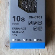 Load image into Gallery viewer, SHIMANO 10Sチェーン 118L CN-6701 ULTEGRA シマノ