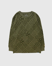 Load image into Gallery viewer, GOHEMP BASIC L/SL TEE (総柄)GHC4264MQW