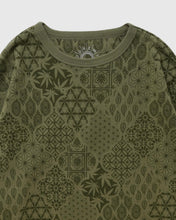 Load image into Gallery viewer, GOHEMP BASIC L/SL TEE (総柄)GHC4264MQW