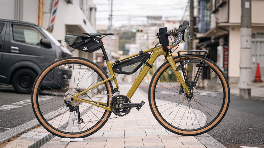 cannondale TopStone Carbon 4 キャンプツーリング仕様