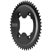 Load image into Gallery viewer, Wolf Tooth チェーンリング Aero 110 BCD Asymmetric 4-Bolt Chainrings for Shimano GRX 800 Cranks ウルフトゥース エアロ (46T)
