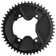 Load image into Gallery viewer, Wolf Tooth チェーンリング Aero 110 BCD Asymmetric 4-Bolt Chainrings for Shimano GRX 800 Cranks ウルフトゥース エアロ (46T)
