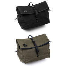 Load image into Gallery viewer, FAIRWEATHER brompton bag (waxed canvas) (フレームあり) フェアウェザー ブロンプトンバッグ フロントバッグ
