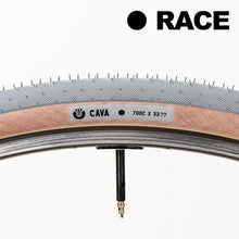 画像をギャラリービューアに読み込む, ULTRADYNAMICO cava race tire (700c×33.??) [gray / amber] ウルトラダイナミコ タイヤ
