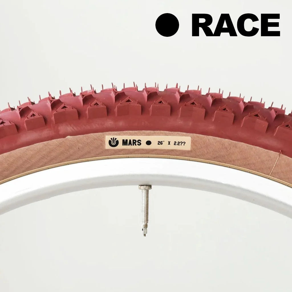 ULTRADYNAMICO mars race tire [gray / red] ウルトラダイナミコ タイヤ