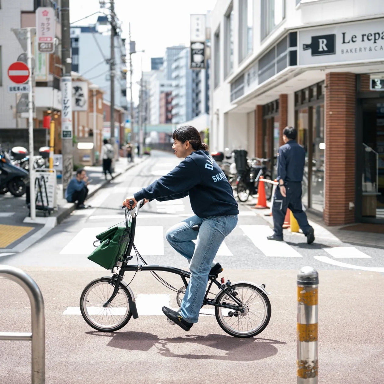 FAIRWEATHER brompton bag (cordura) (フレームあり) フェアウェザー ブロンプトンバッグ フロントバッグ –  Grumpy Bike Shop