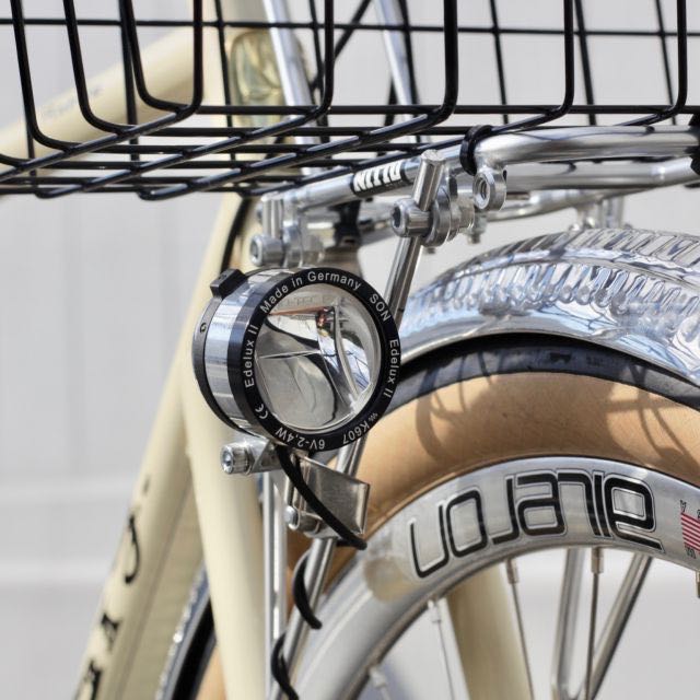 SON Nabendynamo Edelux II 140cm(コード長) [ライトグリーン